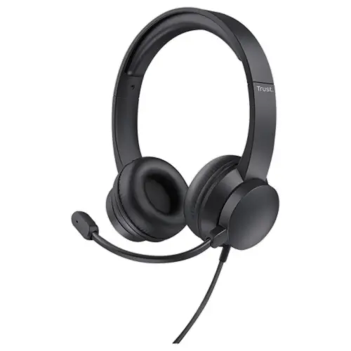 Casque-Micro USB Confortable - Noir - TRUST