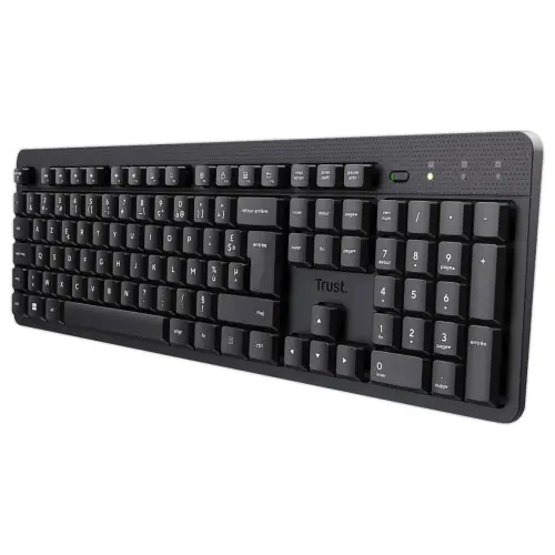 Clavier Sans Fil Ody II - Silencieux Touches Flottantes - Noir - TRUST