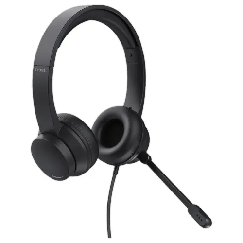 Casque Micro AYDA Léger & Confortable - Noir - TRUST