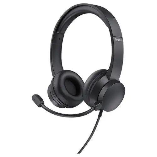 Casque Micro AYDA Léger & Confortable - Noir - TRUST
