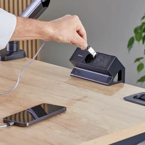 Power desk - noir 