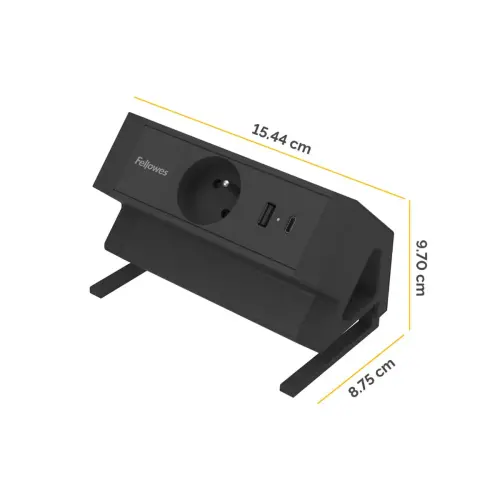Power desk - noir 