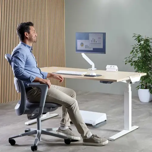 Unit&eacute; d'&Eacute;lectrification - Power Desk - USB-A USB-C - Blanc - FELLOWES 