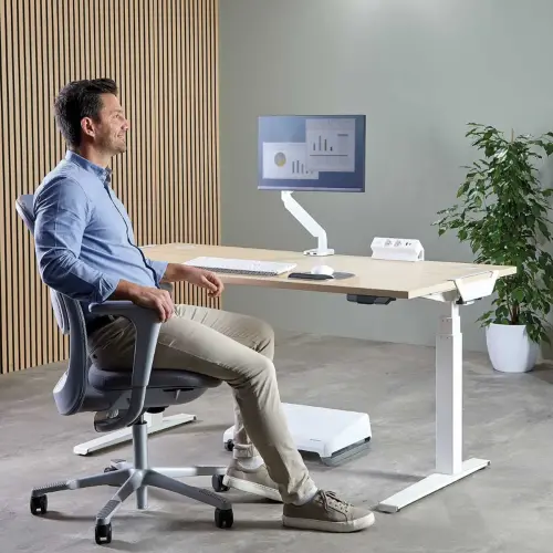 Unité d'Électrification - Power Desk 2 - USB-A & USB-C - Blanc - FELLOWES