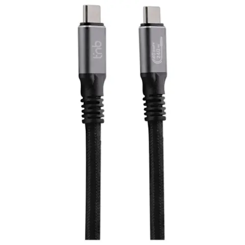 C&acirc;ble USB-4 2m - Renforc&eacute; et Ultra Rapide - T'NB 