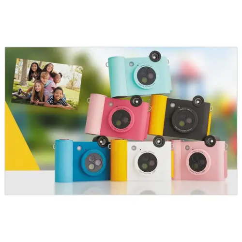 Appareil Photo Instantané Kodaksmile+ Blanc avec Stabilisateur - KODAK