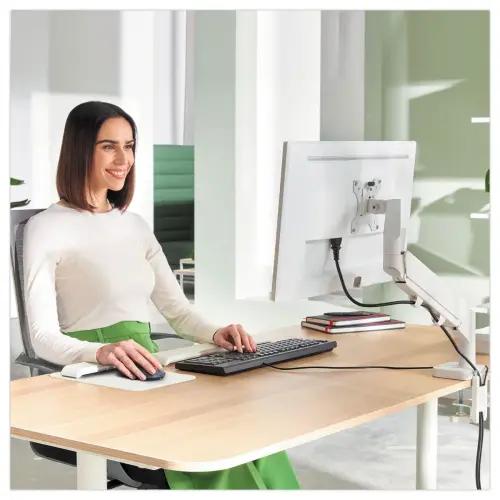 Bras Simple Ecran 17/32" - Ergonomique & R&eacute;glable - LEITZ 