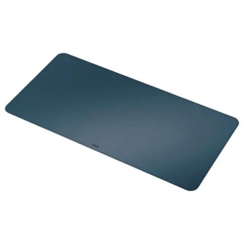 Grand sous-main tapis de bureau - Bleu foncé