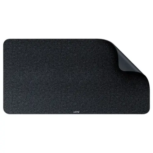 Grand sous-main tapis de bureau - gris
