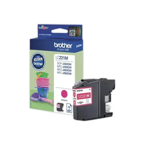 Cartouche LC221M - Magenta - Brother