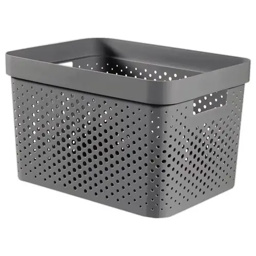 Panier Infinity Dots 17L - Recycl&eacute; - CURVER 