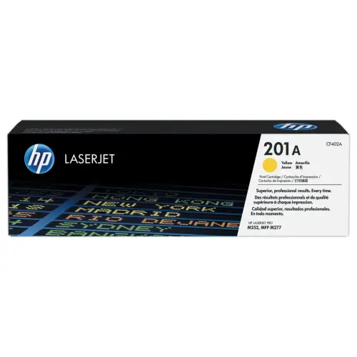 HP 201A CF402A toner jaune - HP 
