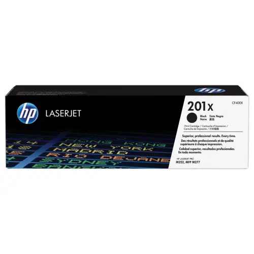 HP 201X CF400X toner noir Grande capacité