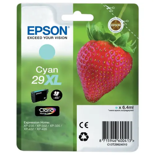 Cartouche C13T299240 - Cyan - Epson