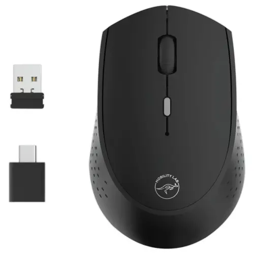 Souris Sans Fil Dual Dongle USB-C - Rechargeable - MOBILITY LAB