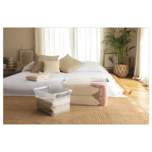 Handy Plus 50L Clips -Modulable & Robuste - Gris - CURVER