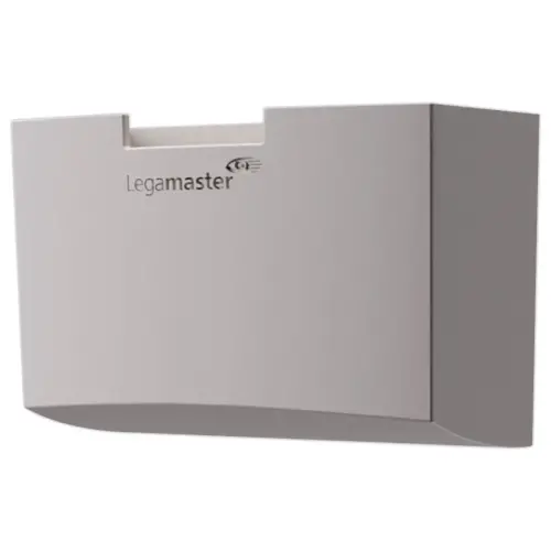 Tableau en Verre Mat Magn&eacute;tique 100x200 + Kit - Gris- LEGAMASTER 