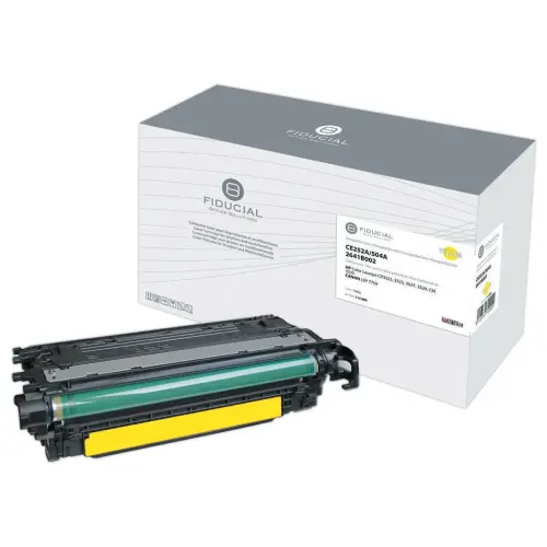 Toner équivalent HP 2641B002 - Jaune - Fiducial