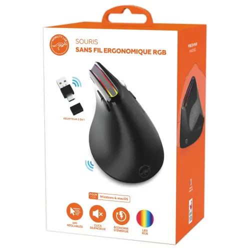 Souris sans fil ergonomique - MOBILITY LAB