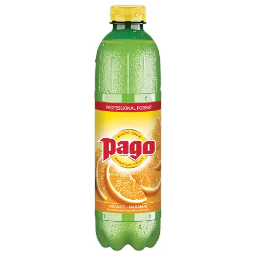 6 Bouteilles Pago orange - 1 L - PAGO 
