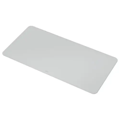 Grand sous-main tapis de bureau - gris