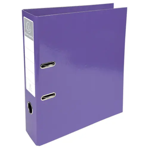 Classeur à levier - Dos 7 cm - Violet - EXACOMPTA