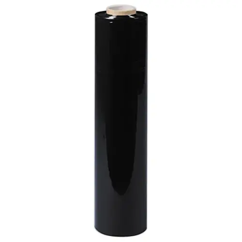 6 Rouleaux de film étirable - Noir - 17µ - 0.45 x 300 m