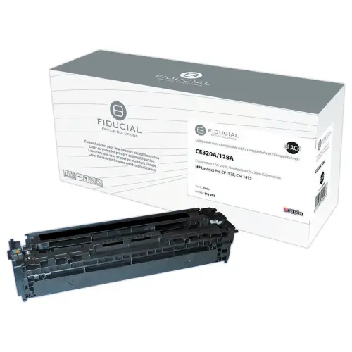 Toner remanufactur&eacute; &eacute;q. HP CE320A - Noir 