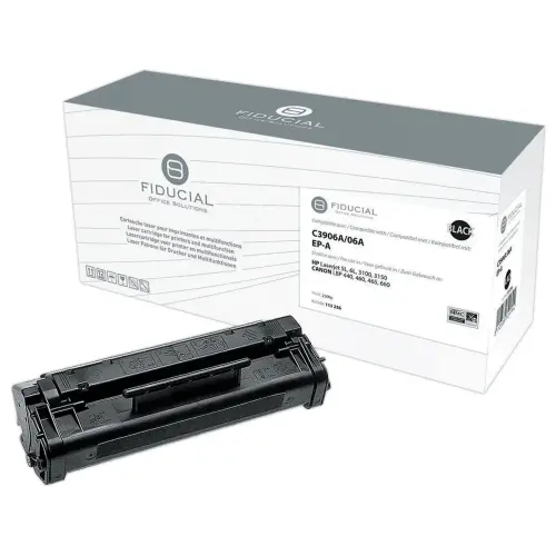 Toner FIDUCIAL noir compatible HP C3906A 