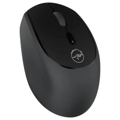 Souris Sans FIl Pop Gum - Triple Connexion - Noir - MOBILITY LAB 