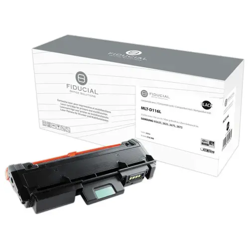 Toner remanufactur&eacute; &eacute;q. SAMSUNG MLT-D116L/ELS - Haute capacit&eacute; - Noir 