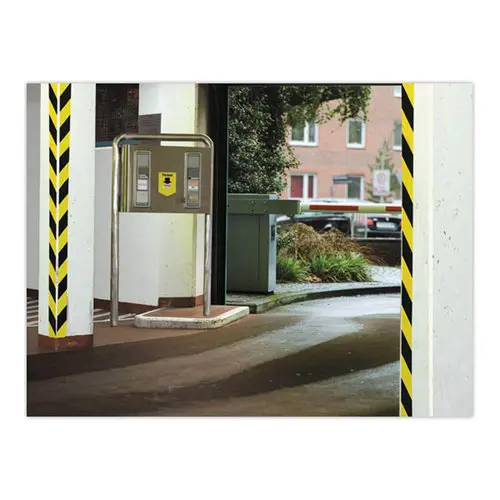 Adhésif de circulation jaune et noir - Tesa