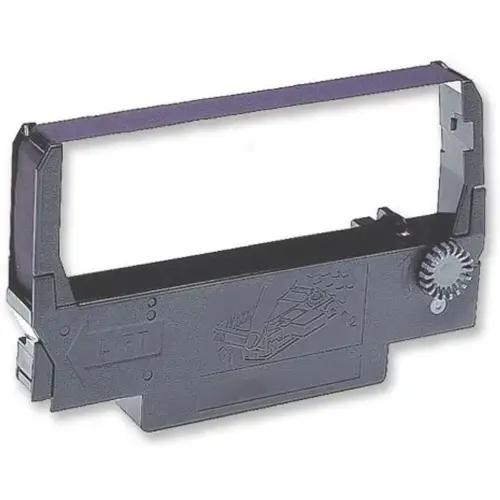 Ruban eq. EPSON ERC 30/34/38 - Noir/Rouge - ARMOR 