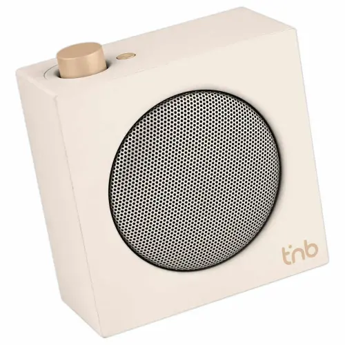 Enceinte Bluetooth 5.4 Rainbow Cube - Blanc - T'NB 