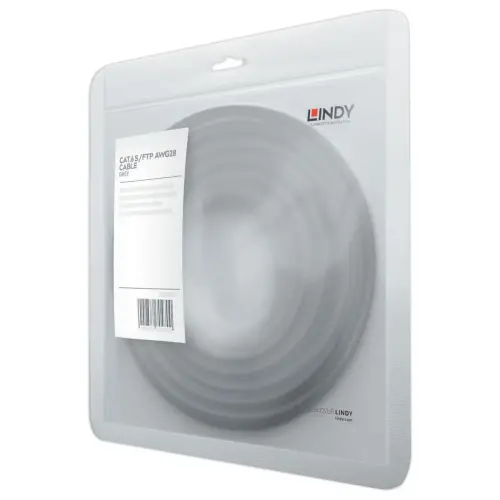 Câble réseau Cat.6 S/FTP - 2m - Gris - LINDY