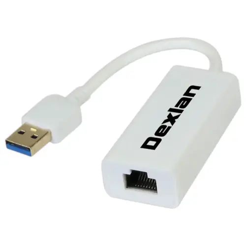 Adaptateur USB 3.1 type A vers réseau ethernet RJ45