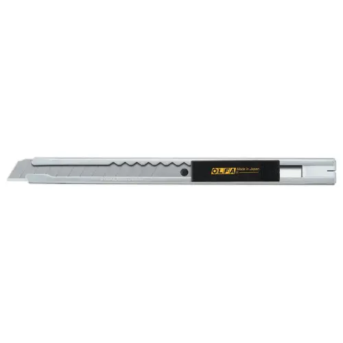 6 cutters inox OLFA Silver 9 mm - SVR-1 