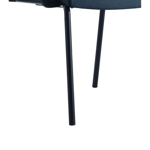 Chaise Synergy Gris Foncé - Acier Robuste - Generique