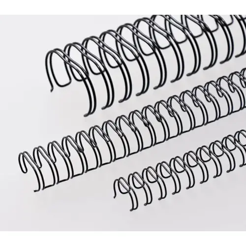 100 Renz - Reliures en m&eacute;tal A4 noir 2:1x23 Diam&egrave;tre: 12,7 mm 
