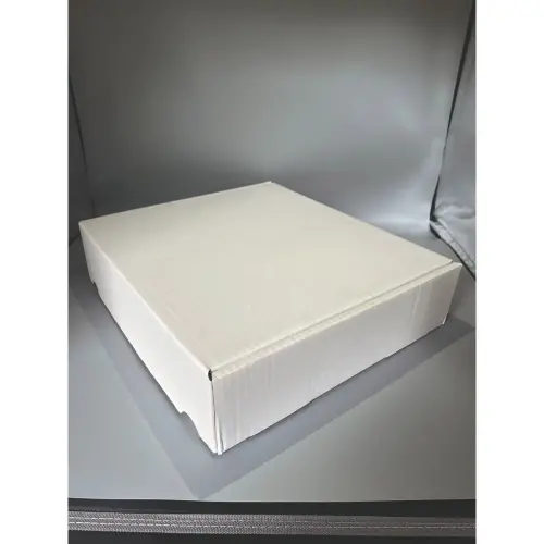 Boîte en carton blanc 330X300X80mm Nø11