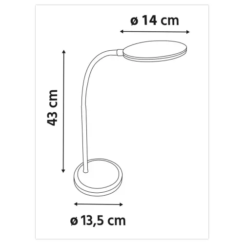 Lampe LED MOOV Noir - We light