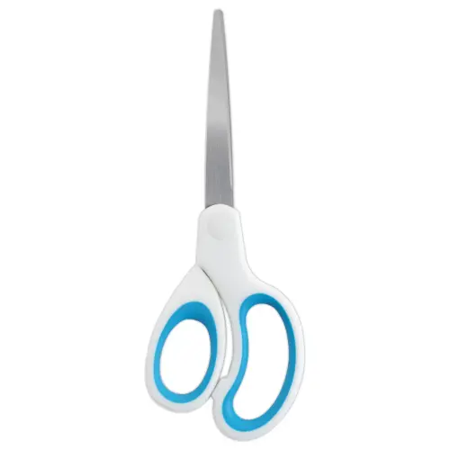 Paire de ciseaux bicolores asymétriques - 17 cm - Access
