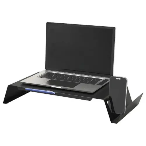 Support rehausseur PC portable métal noir