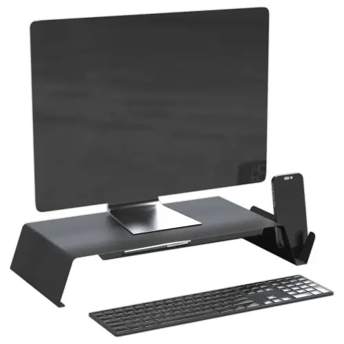 Support rehausseur PC portable métal noir