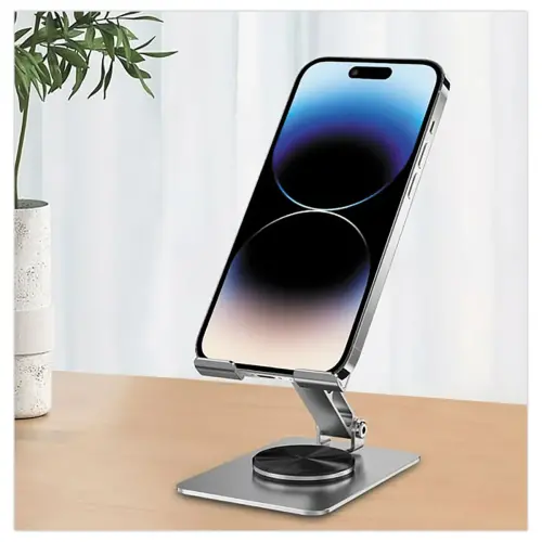 Support rotatif pliable pour téléphone et tablette