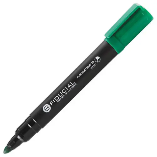 Marqueur pour tableaux papier - Pointe ogive - Vert 