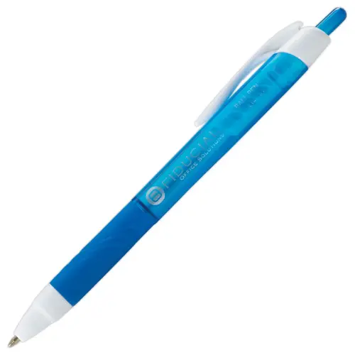 Stylo bille rétractable Grip - Ecriture moyenne - Bleu - Fiducial