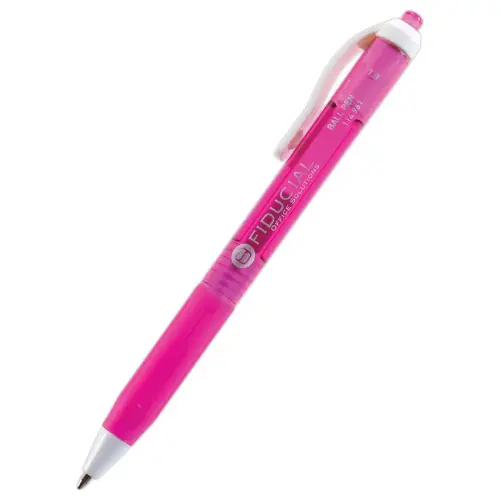 Stylo bille rétractable FIDUCIAL Grip - Ecriture moyenne