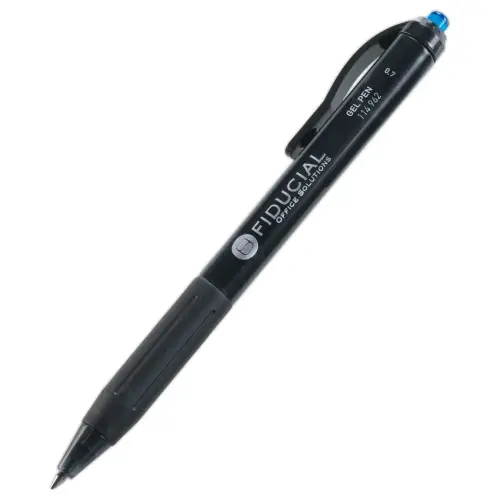 Stylo bille gel rétractable Grip - Ecriture moyenne - bleu - FIDUCIAL