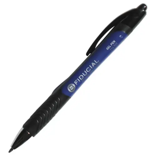 Stylo bille gel rétractable Grip - Ecriture moyenne - bleu - FIDUCIAL